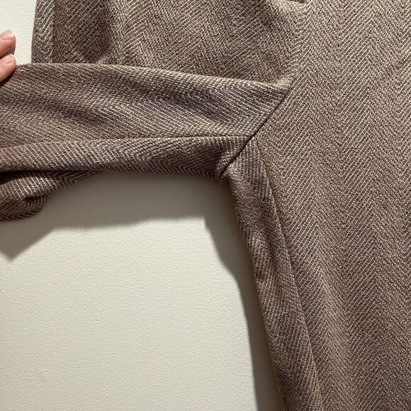 Amanda+chelsea Women's Bootcut Dress‎ Pant, Tan Herringbone, Size 4 - Picture 3 of 15